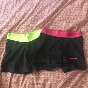 Nike Pro Spandex Shorts